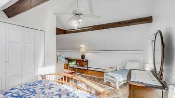 1 bedroom, desk, iron/ironing board, WiFi