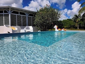 Pool - Kaza Gioia, Grand Bourg, Marie-Galante—beach within walking distance (Grand-Bourg)