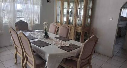 3-bedroom house in serene New Montrose, with cool AC overlooking Kingstown