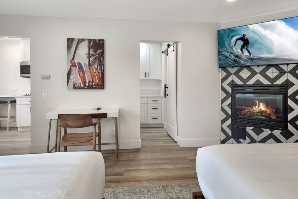 Chambre Double Deluxe, 2 grands lits, cuisine | Wi-Fi gratuit