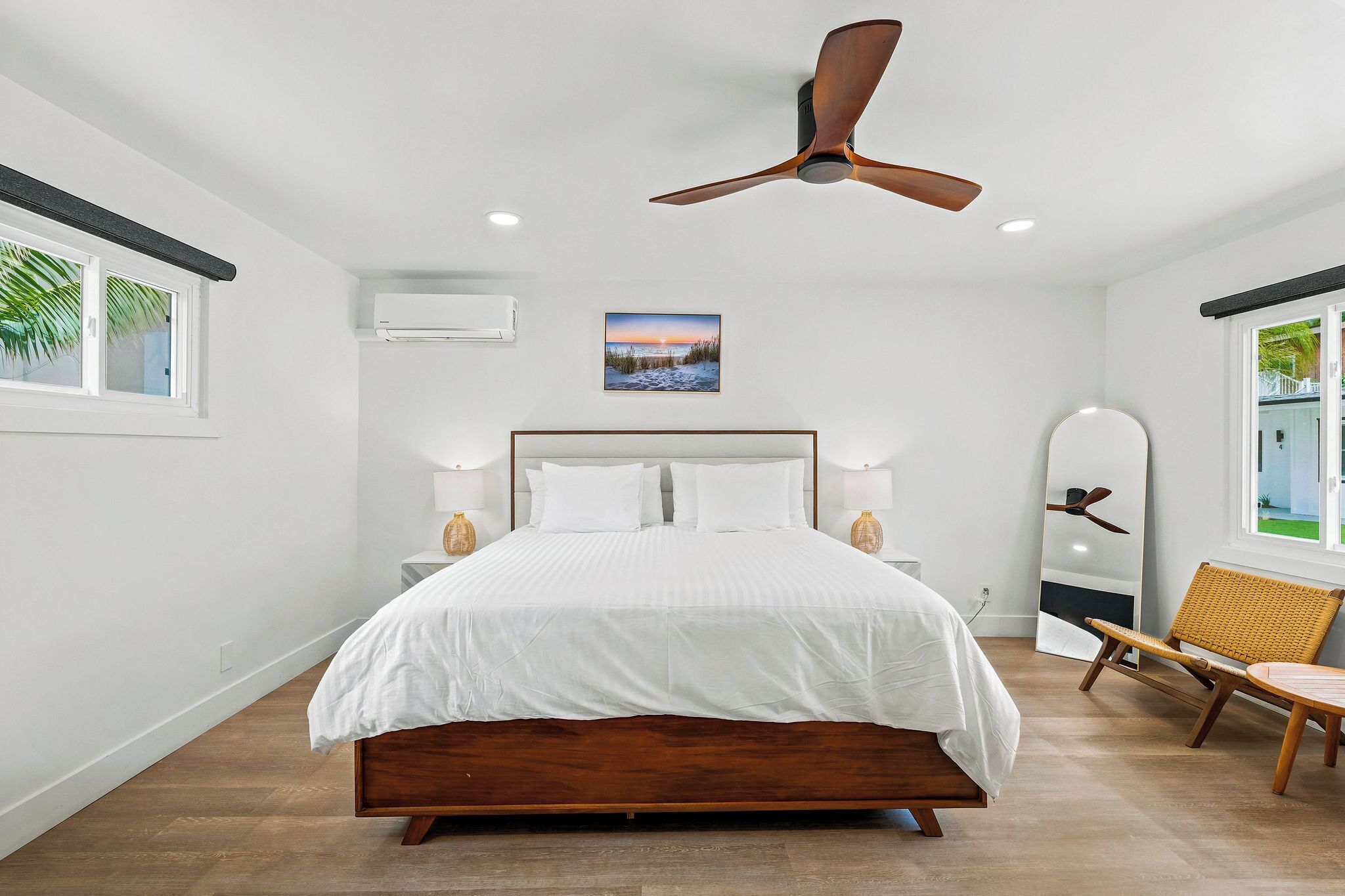 Habitació individual Deluxe, 1 llit de matrimoni gran, cuina | Wifi gratuïta i roba de llit 