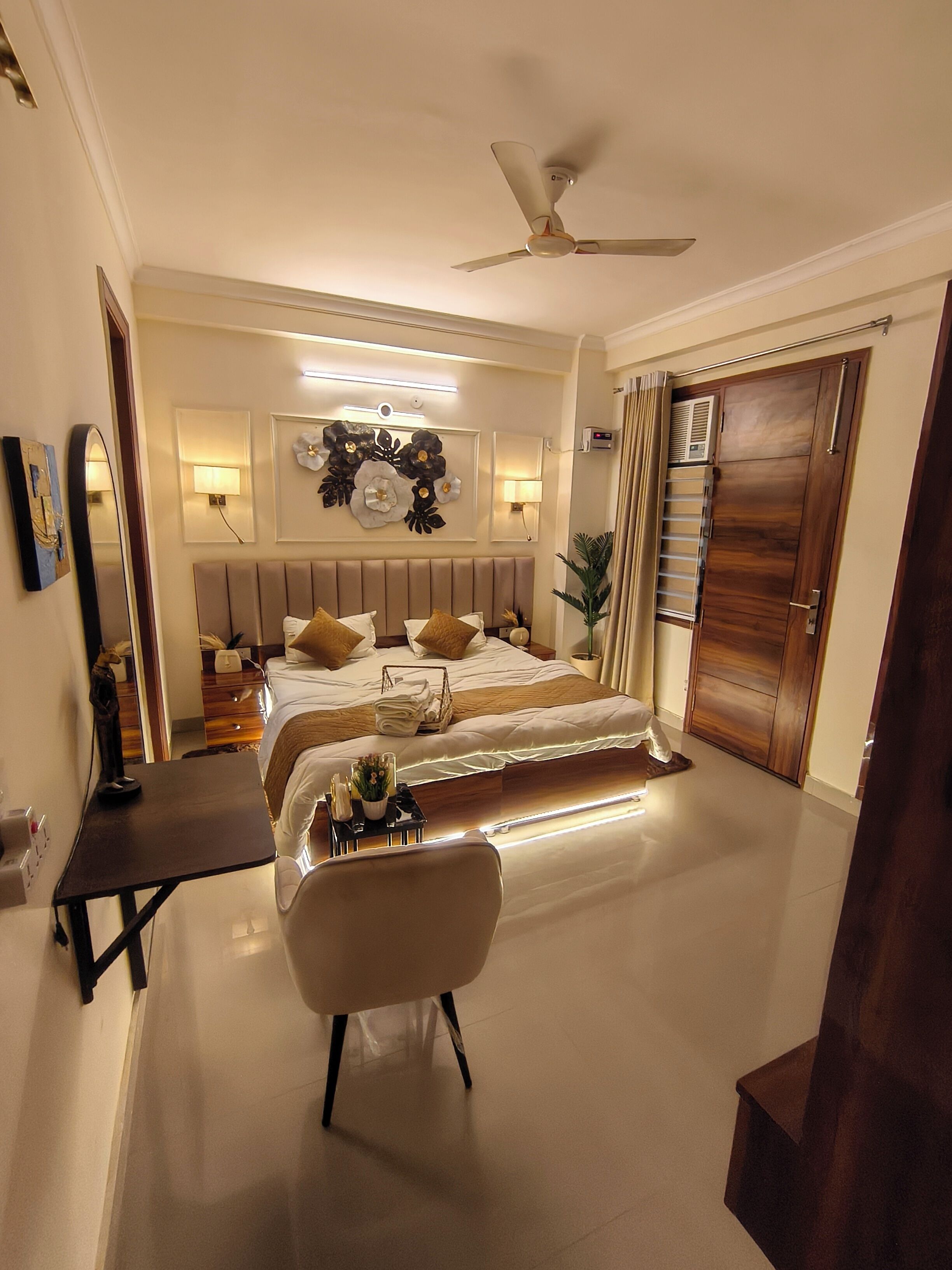 1 bedroom, desk, iron/ironing board, free WiFi