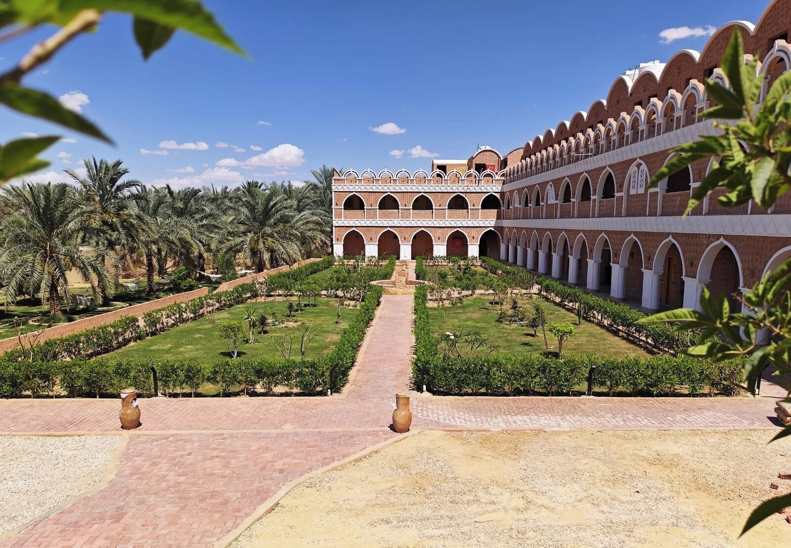 Façade de l’hébergement