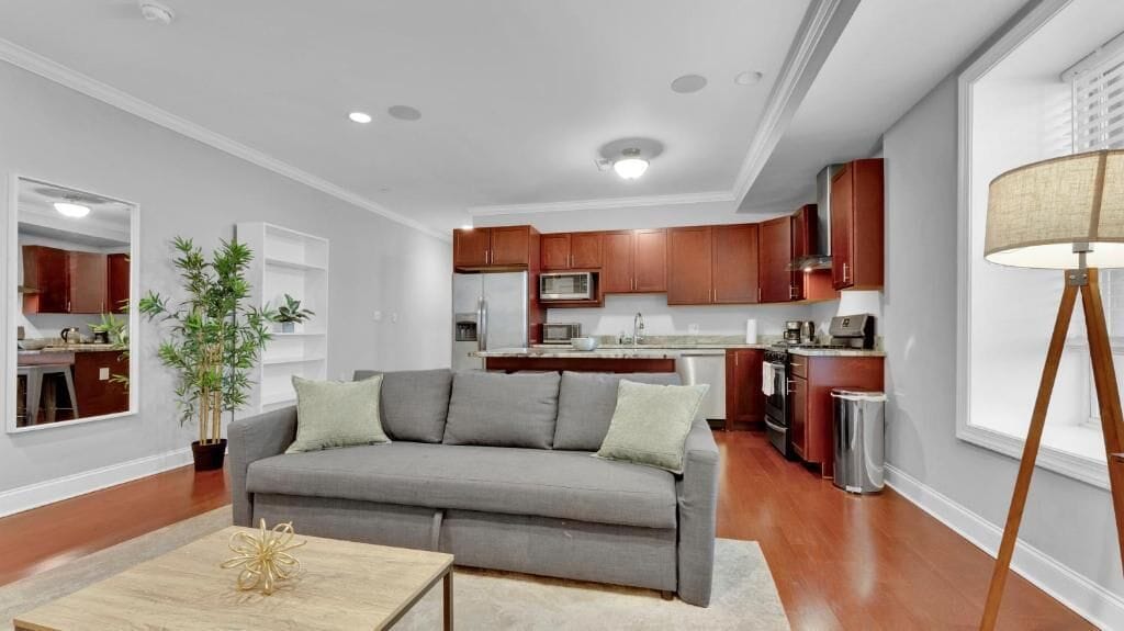 Apartment, 2 Schlafzimmer | Wohnbereich