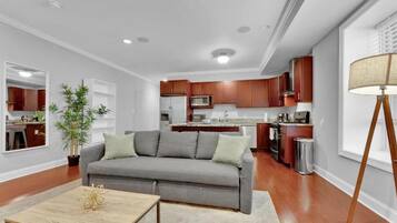 Apartment, 2 Schlafzimmer | Wohnbereich