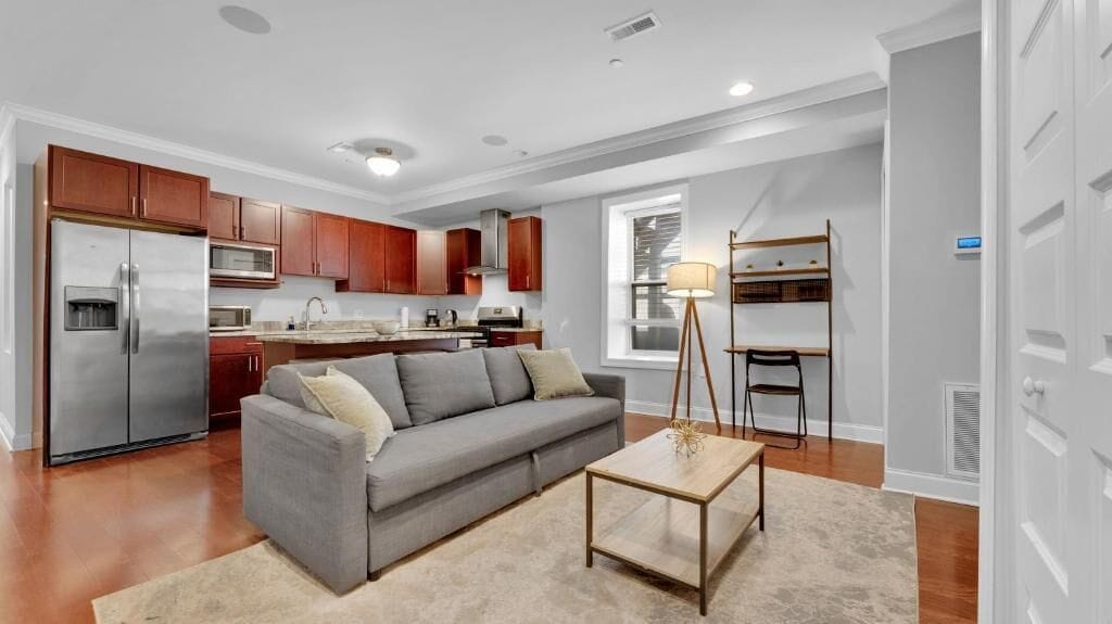 Apartment, 2 Bedrooms | Living area