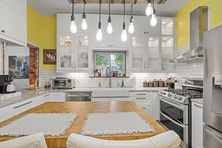 Private kitchen. Charming & Updated 1867 Brick House in Historic Downtown Delaware, OH; Sleeps 12