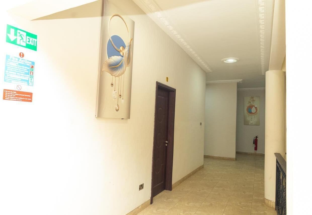 Interior entrance