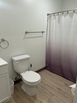 Shower, towels, soap, toilet paper - Cozy and comfortable studio in Seward, perfect for your getaway. (Seward)