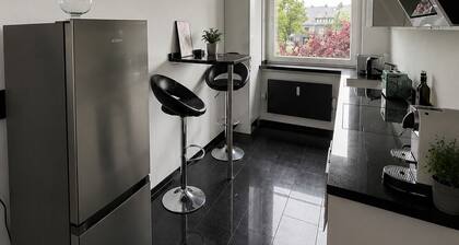 Modern city apartment with underground parking