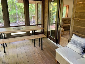 Interior - Jacksonport Woodland Hearth Retreat - Near Lake Michigan (Sturgeon Bay)