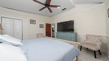 2 bedrooms, iron/ironing board, Internet, bed sheets