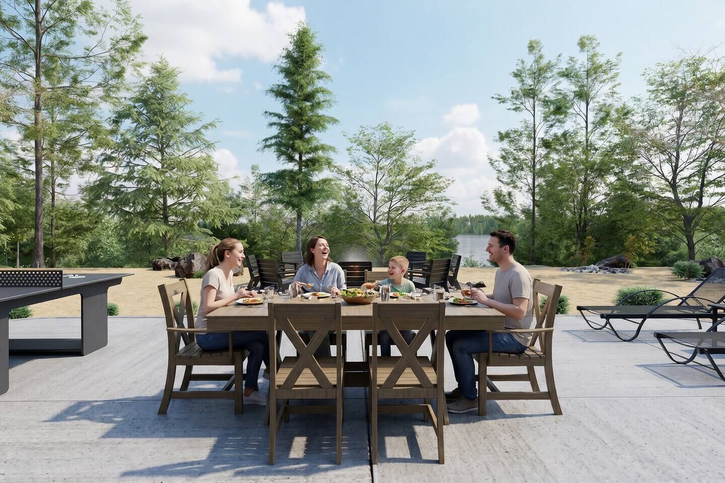 Restaurante al aire libre