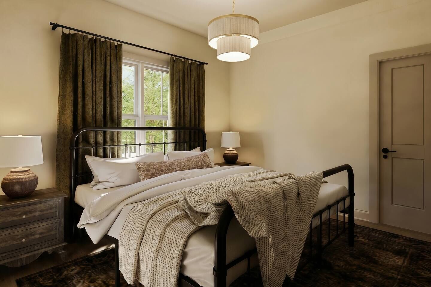 4 bedrooms, desk, travel crib, WiFi