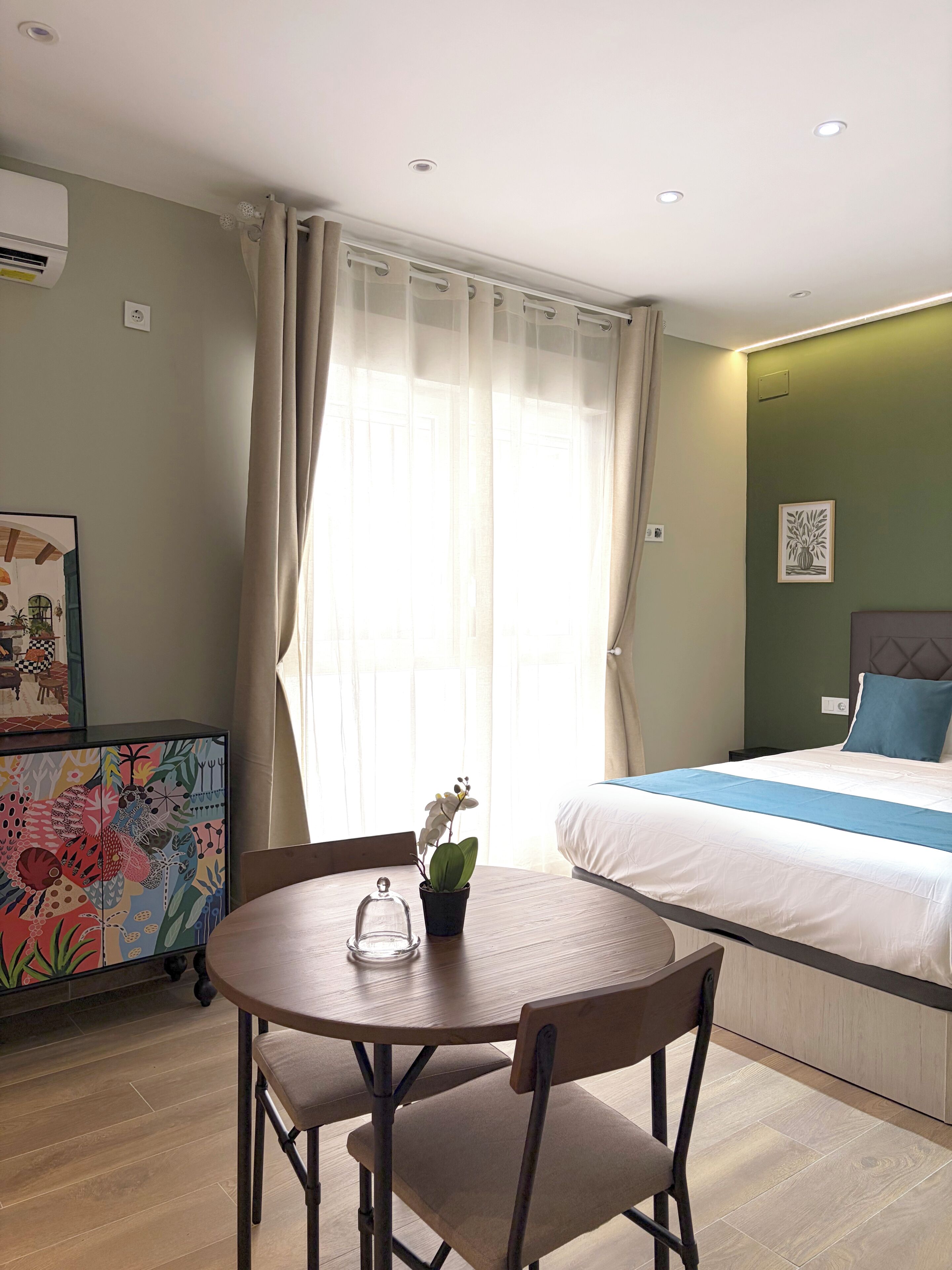 Habitación doble Confort | Ropa de cama de alta calidad y edredón 