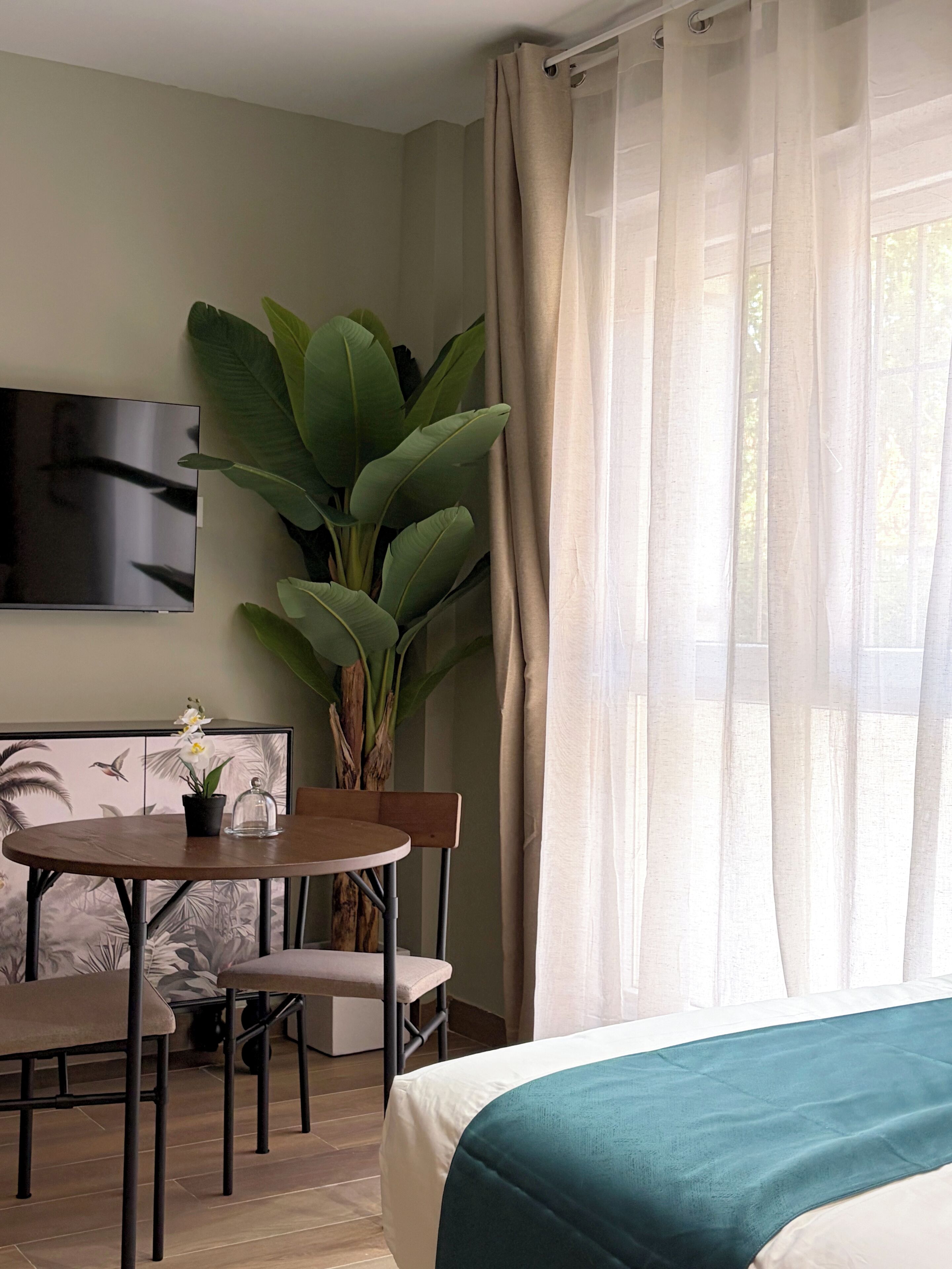Habitación doble junior | Ropa de cama de alta calidad y edredón 