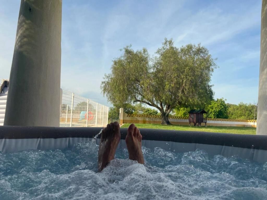 Bain à remous extérieur