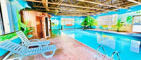 Piscine couverte, piscine chauffée