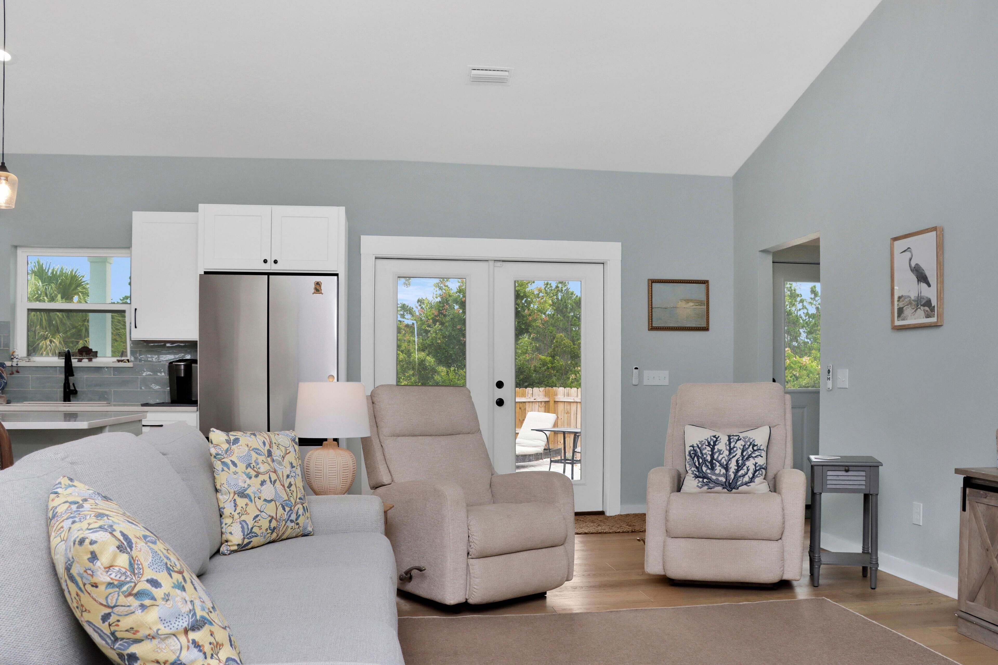 Maison, plusieurs lits (Pelican Point) | Coin séjour