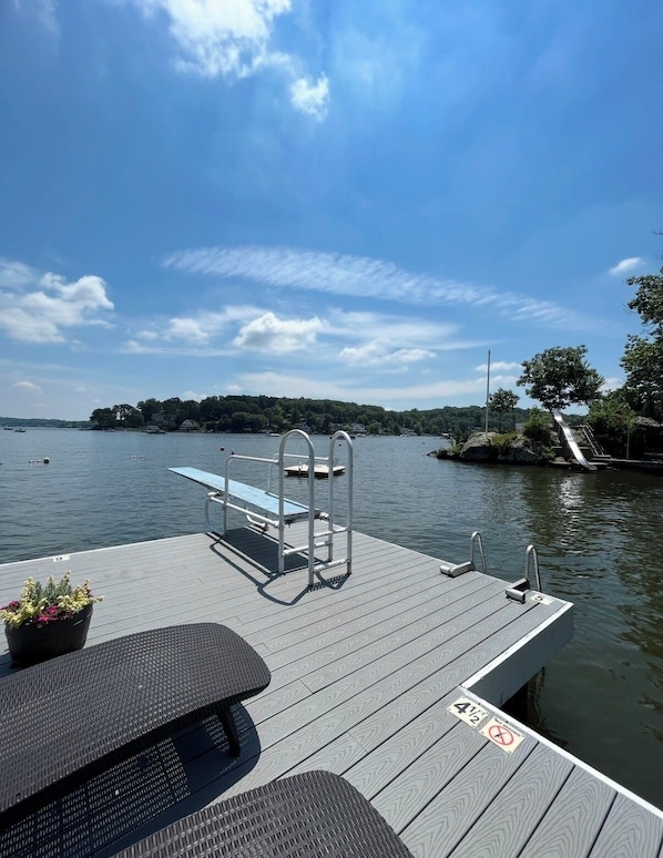 Property grounds - Cozy Ranch Steps from the Lake. (Andover)