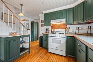 Private kitchen - Woodside Oasis | Walking distance to Downtown Rangeley (Rangeley)