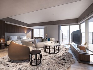 普通套房, 2 張單人床 (Corner room)