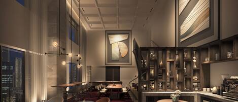 Sala de estar en el lobby