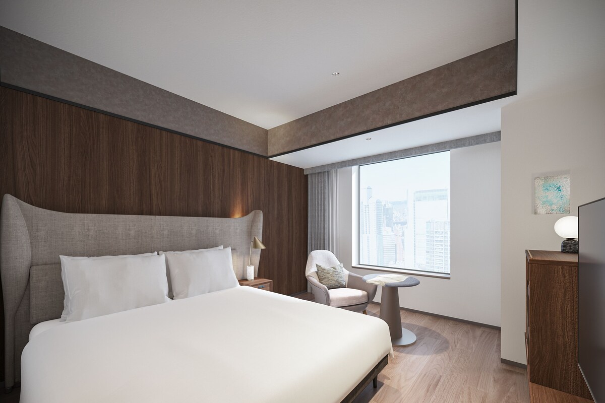 Zimmer, 1 Doppelbett (Accessible) | Verdunkelungsvorhänge, kostenloses WLAN
