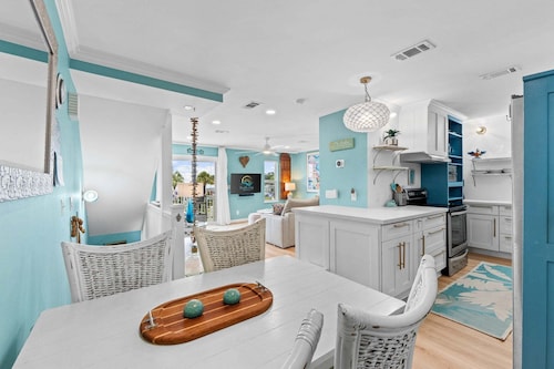 Coastal Harbor Front Retreat on Holiday Isle | Minutes to the Beach