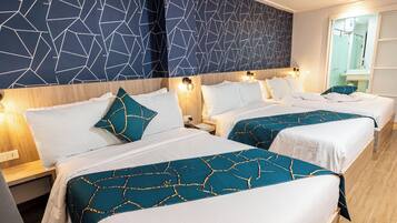 Family Room, City View | In-room safe, desk, laptop workspace, free WiFi