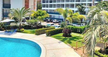 Tranquil 1-bedroom hotel suites with AC in Gro,
2 pools and Jacuzzy