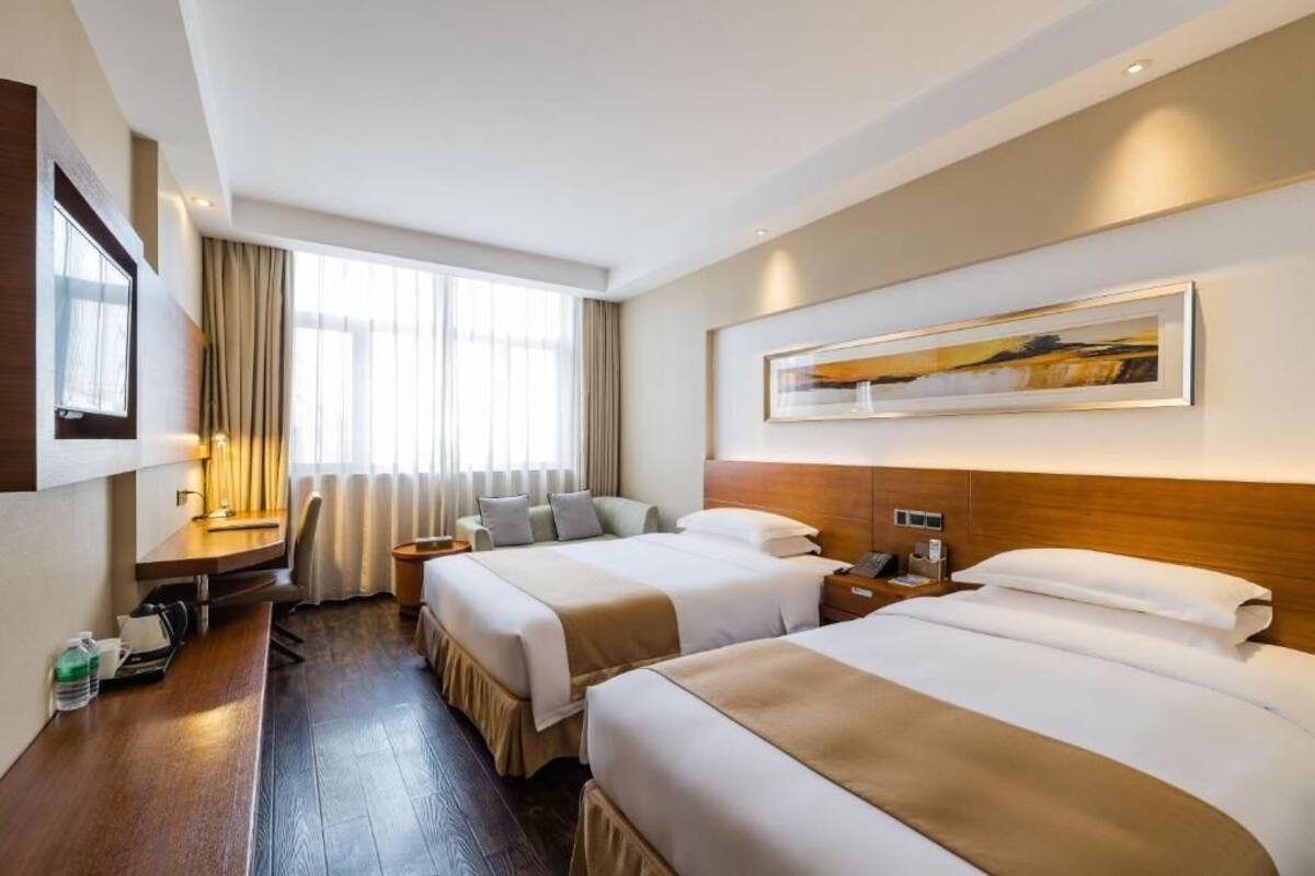Blackout curtains, iron/ironing board (on request), free WiFi