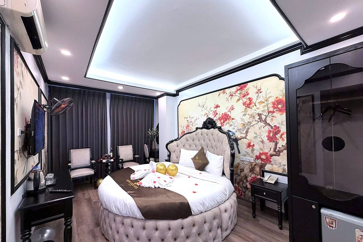 Habitación Deluxe doble, no fumadores, vistas a la ciudad | Ropa de cama de alta calidad y colchones viscoelásticos