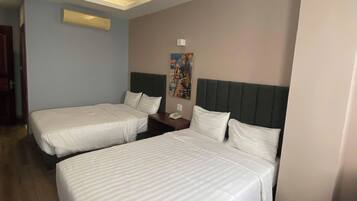 In-room safe, desk, laptop workspace, blackout curtains