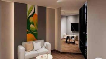 Quarto executivo | Área de estar