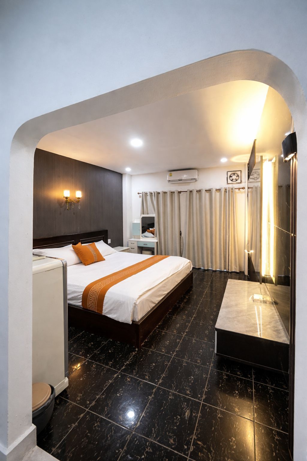 Habitación doble clásica | Wifi gratis y ropa de cama 