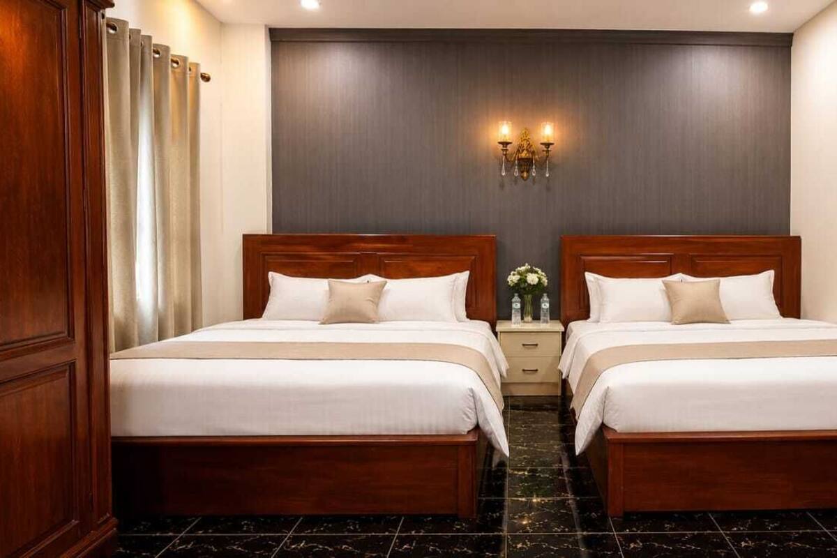 Classic Quadruple Room | Wi-fi percuma, cadar katil 