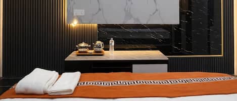 Wifi gratis y ropa de cama