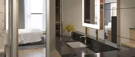 Habitación doble Deluxe | Tabla de planchar con plancha y wifi gratis