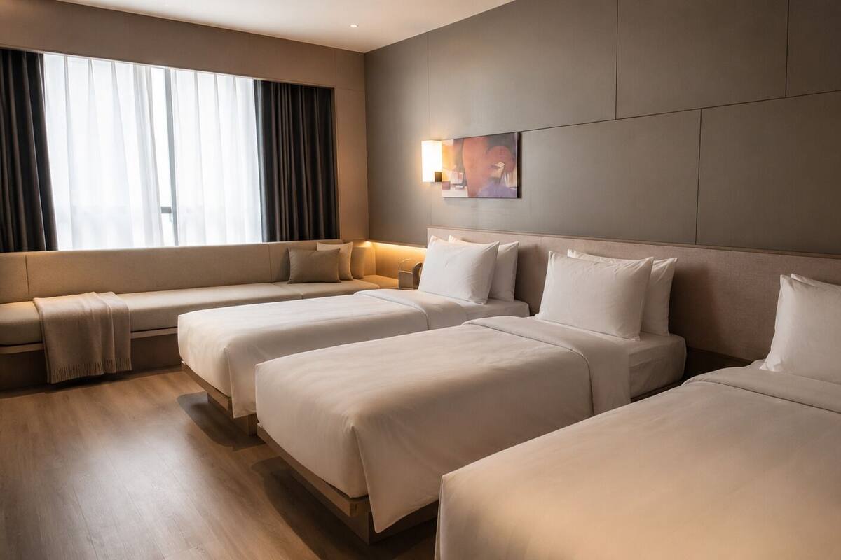 Deluxe Triple Room | Iron/ironing board, WiFi (free)