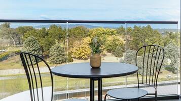 The outdoor setting is perfect for relaxed breakfasts, sunset drinks or simply soaking up the fresh air.