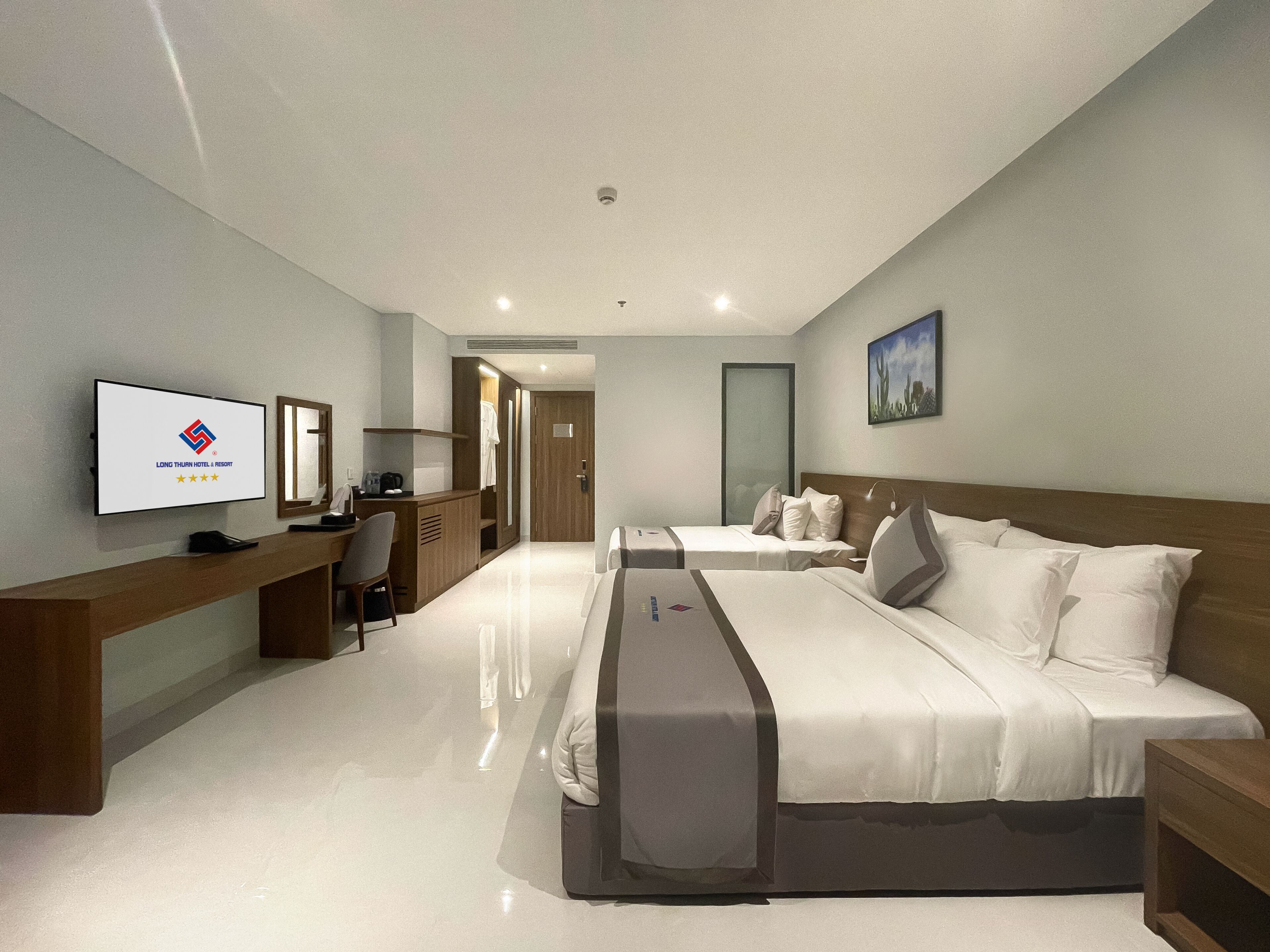 Chambre Triple Familiale, vue océan