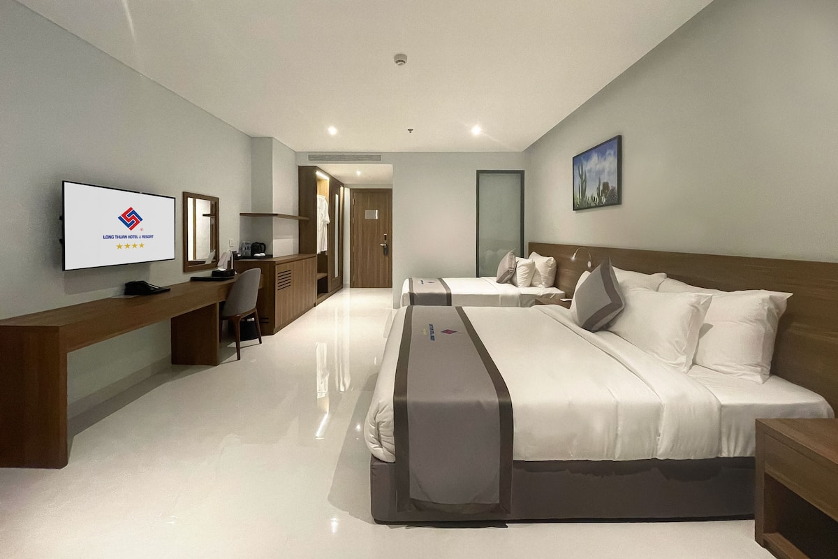 Chambre Triple Familiale, vue océan