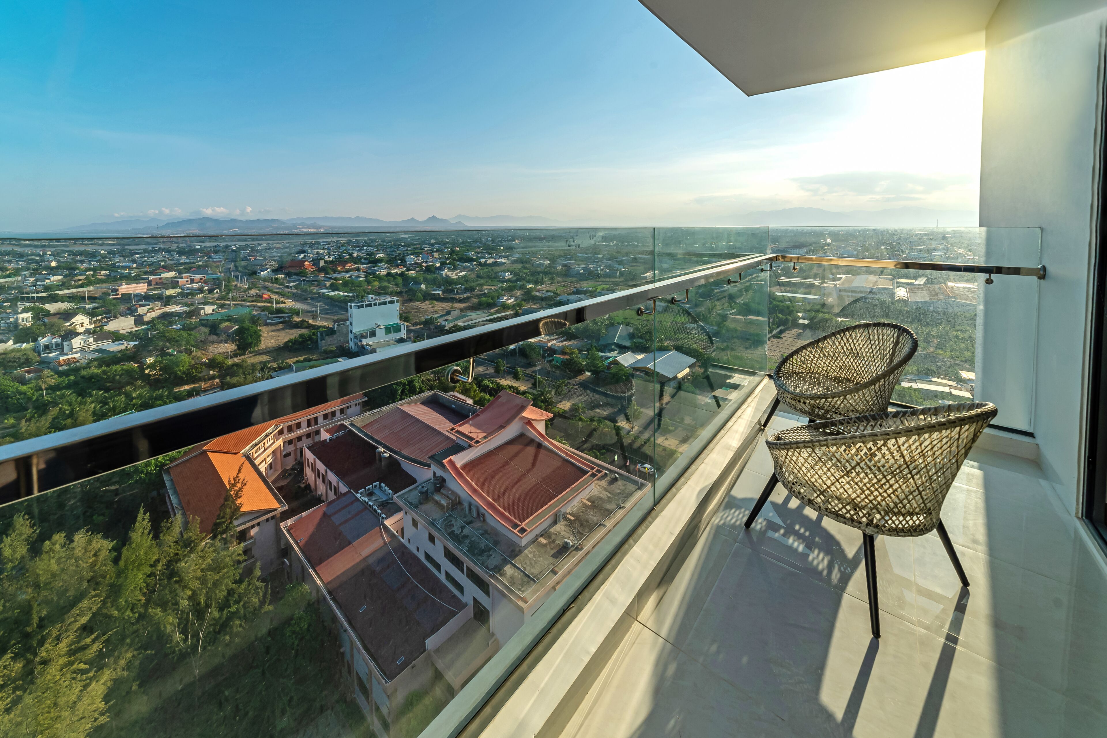 Deluxe Twin Room, Balcony, Ocean View | Balcony view
