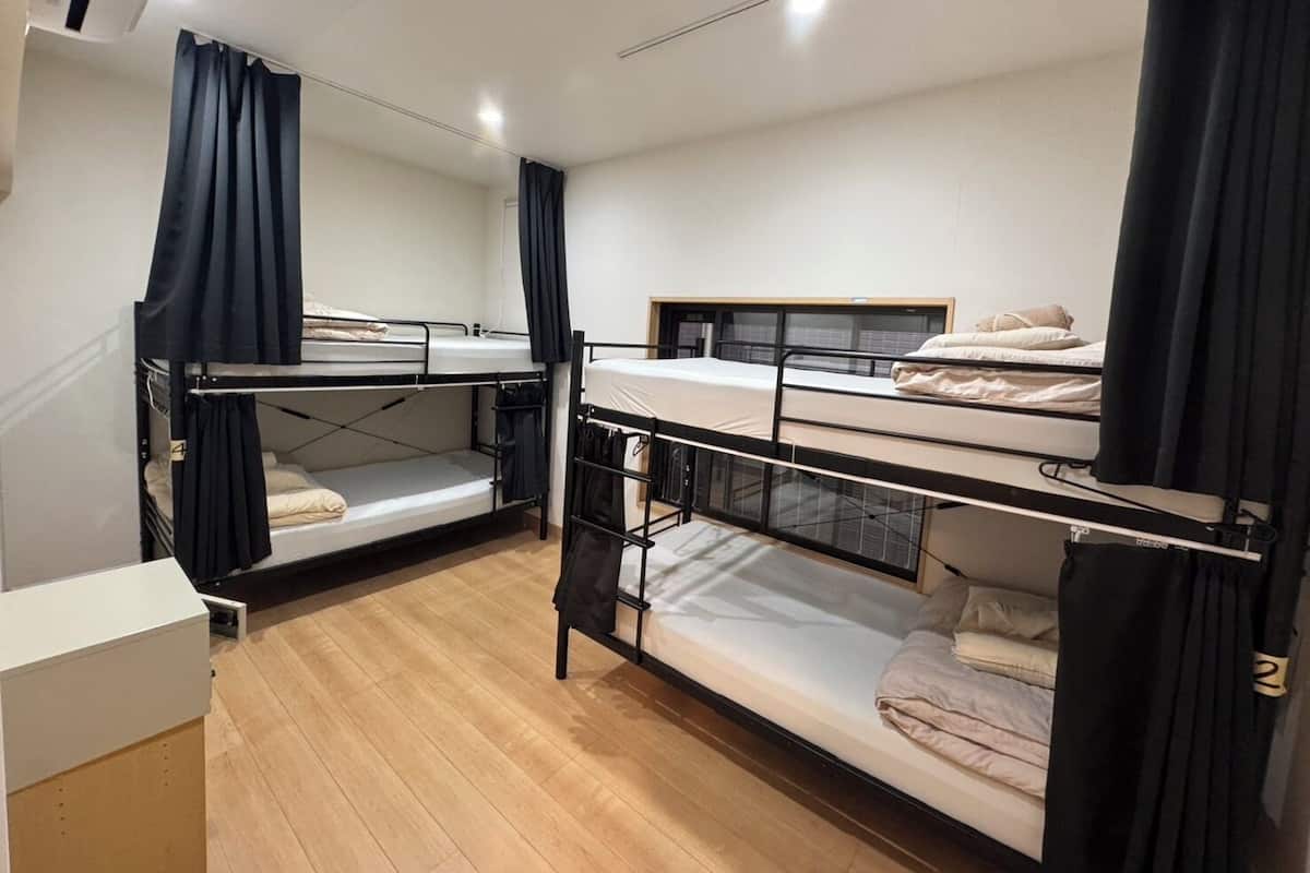 Shared Dormitory, Men only | In-room safe, blackout drapes, WiFi (free), bed sheets