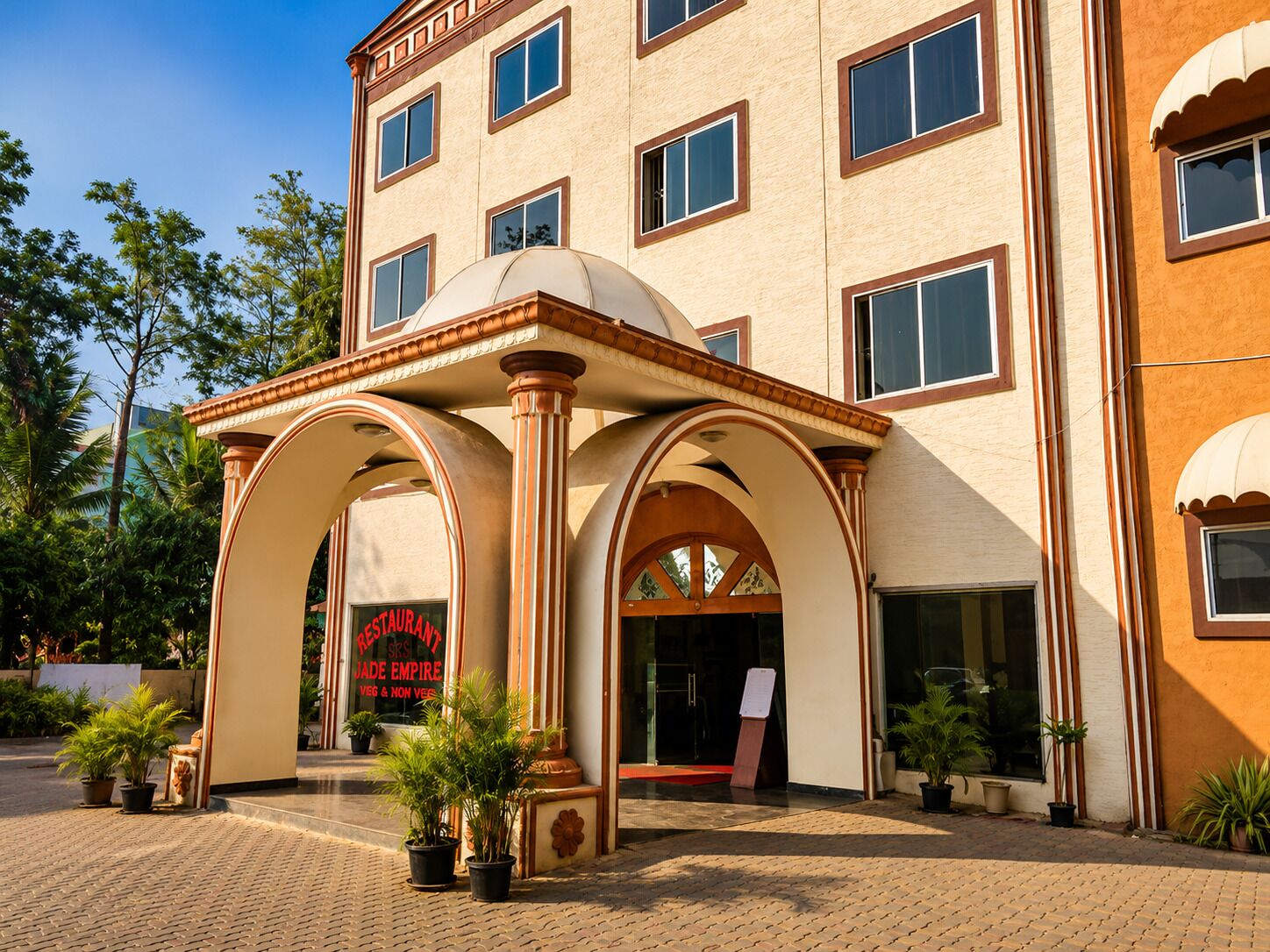 Front of property