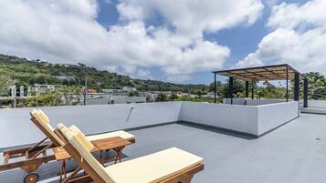 Villa, 3 habitaciones, alberca privada, vista a la playa | Terraza o patio