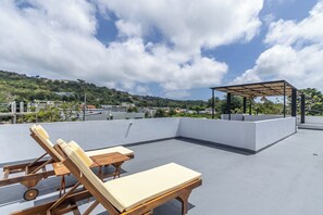 Villa, 3 habitaciones, alberca privada, vista a la playa | Terraza o patio