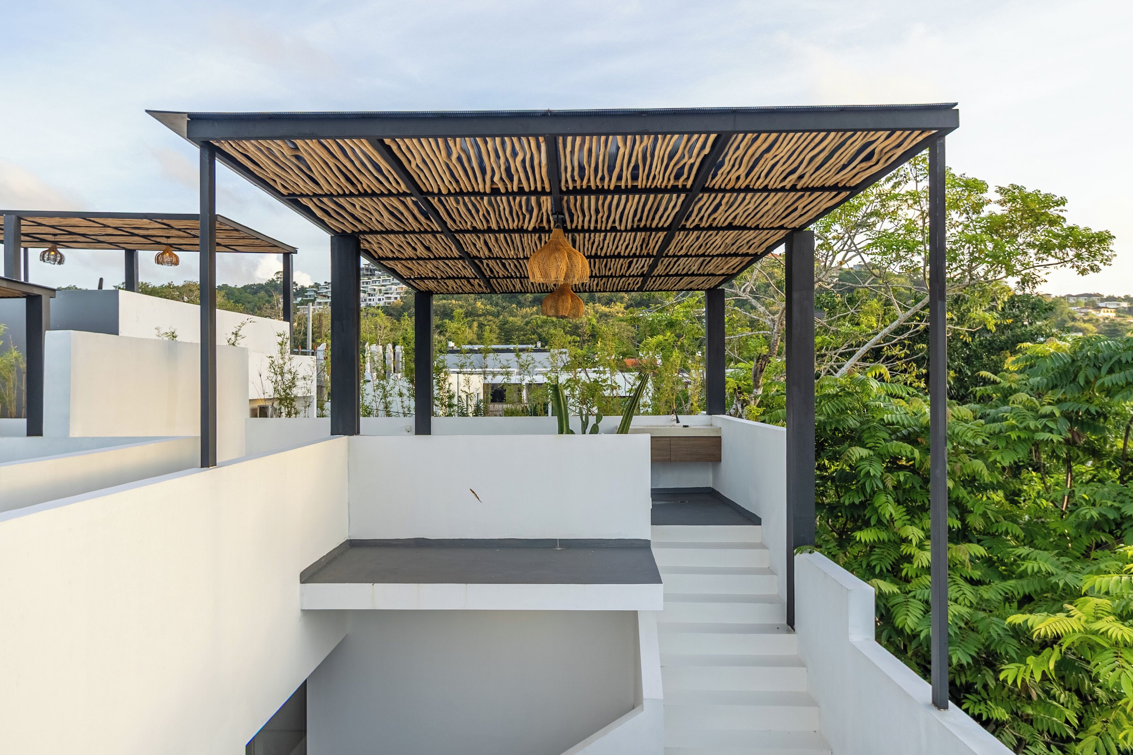 Vila, 2 kamar tidur, kolam renang pribadi, pemandangan pantai | Teras/patio