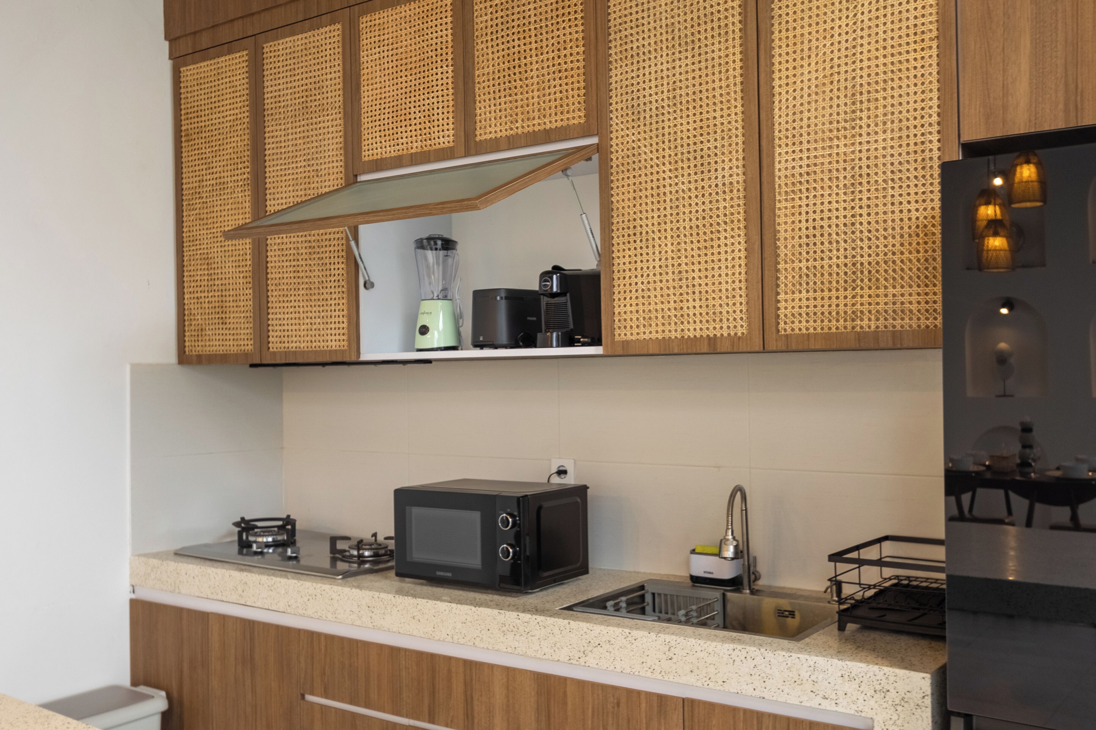 Villa, 3 habitaciones, alberca privada, vista a la playa | Cocina privada